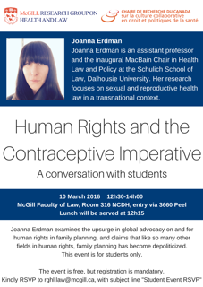 Human Rights and the Contraceptive Imperative